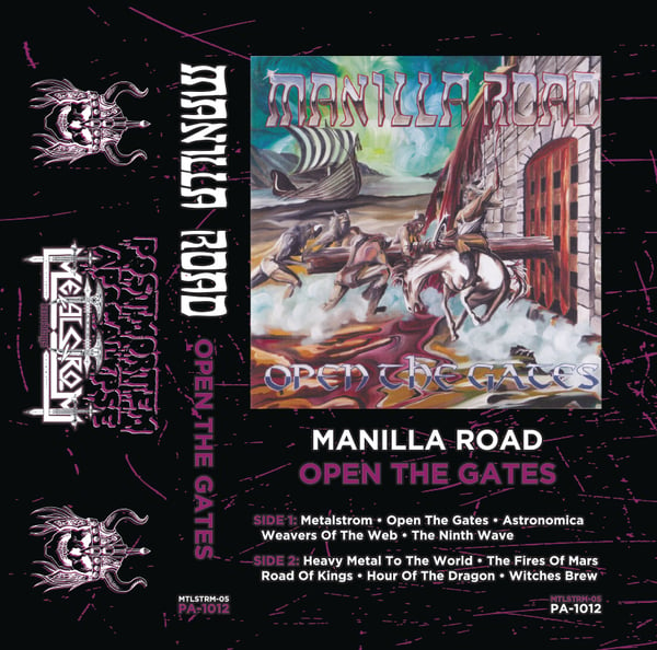 Image of Manilla Road "Open The Gates" CS /// PA-1012