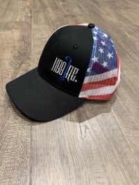 Image 1 of 1199 Inc Flag SnapBack Mesh Hat