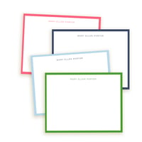Classic Border Personalized Note Cards
