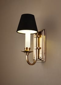 Image 2 of Brass Wall Sconce 