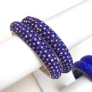 Image 3 of Pulseras Brillantes en azules 