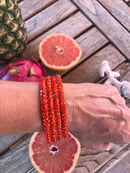 Image 4 of Pulseras de cristales en Naranja