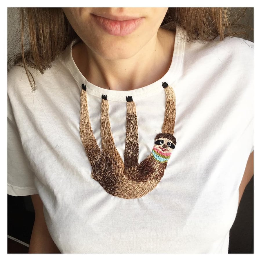Image of Customized sweatshirt // Theme: favorite animal, made of organic cotton, made to order