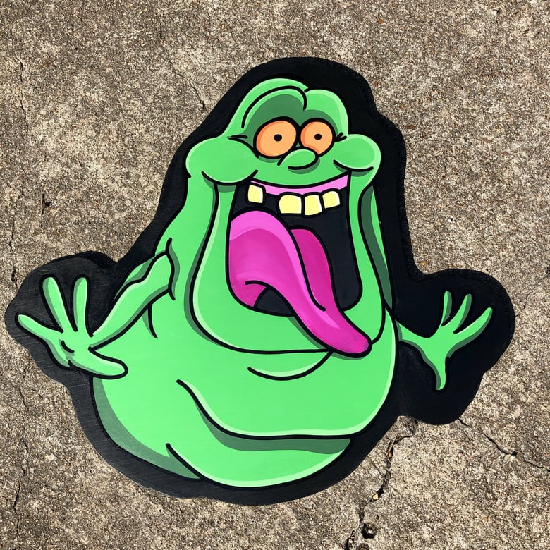 Image of Ghostbusters slimer piece 