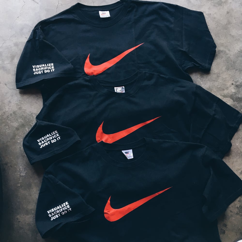 Image of Original 90’s Nike In-House Marketing Promo Tees.