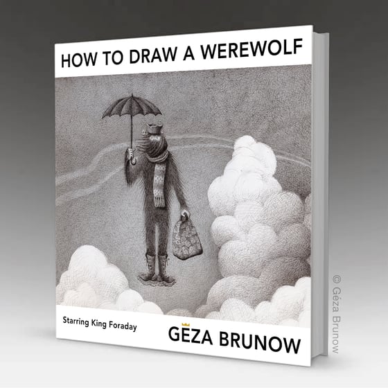 Image of HOW TO DRAW A WEREWOLF