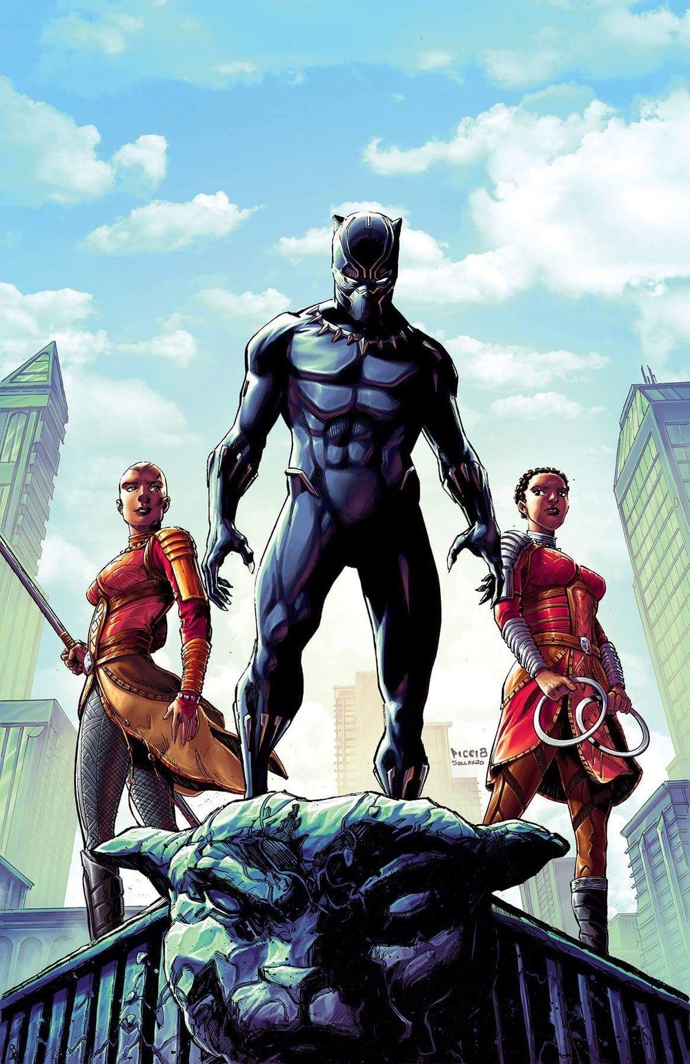 Image of BLACK PANTHER A3 Print