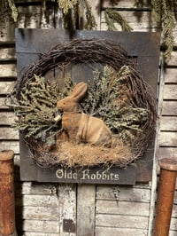 Image 1 of #3... Olde Rabbits ~ Frame ~ 
