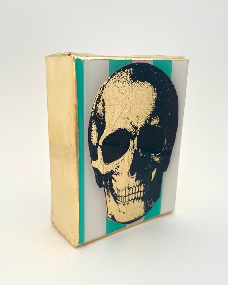 Image of Golden Skull Pinstripe