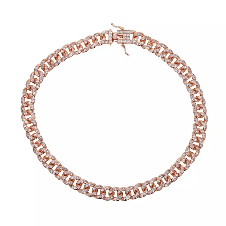 Image of ROSE GOLD CUBAN LINK