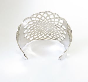 Image of Dahlia Cuff - Sterling Silver 
