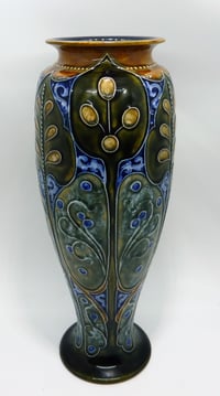 Image 1 of Royal Doulton Slender Vase by Mark V Marshall