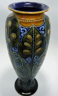 Image 2 of Royal Doulton Slender Vase by Mark V Marshall