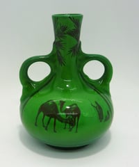 Image 1 of Royal Doulton Two Handled Small Bottle Vase