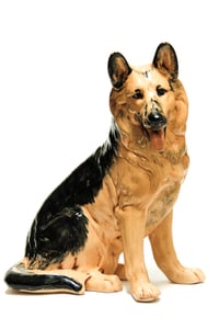 Leon the German Shepherd Statue