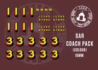 SAR COACH DECAL PACK 16mm