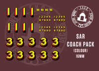 SAR COACH DECAL PACK 16mm