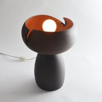 Image 3 of Split Accent Lamp - Dark Stoneware