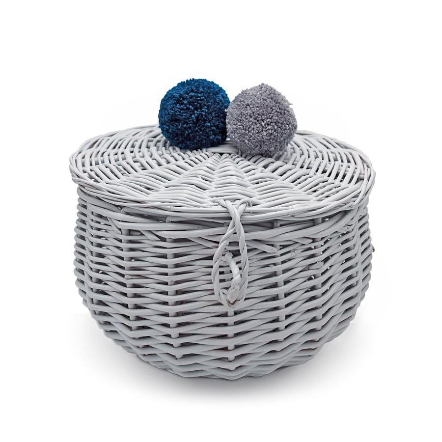 Image of Grand panier gris