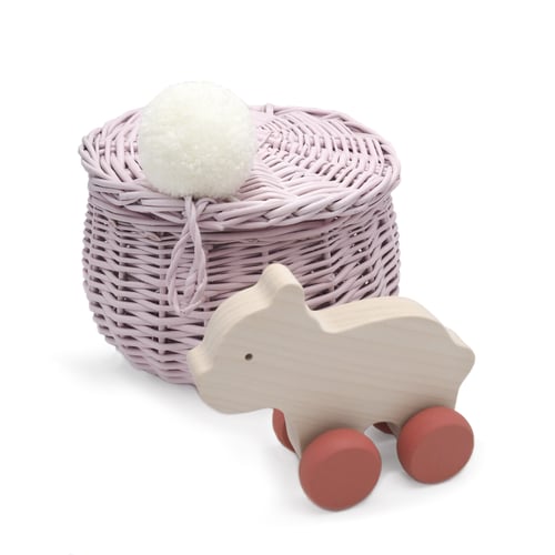 Image of Petit panier rose -30%