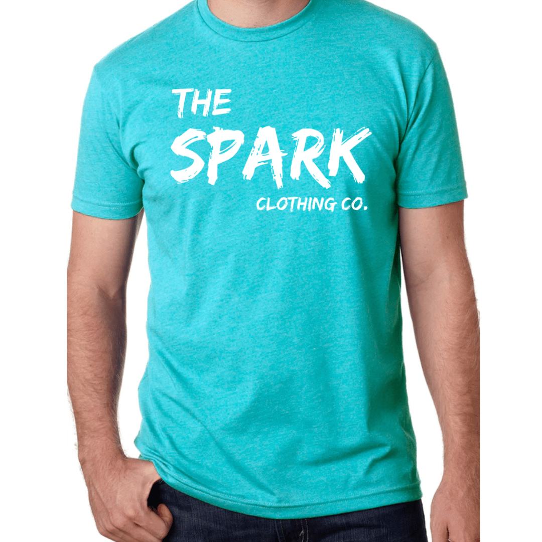 Image of The Spark Clothing Co. Tee - Tahiti Blue 