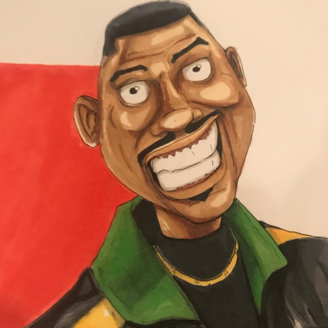 martin lawrence caricature