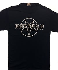 Image 1 of Bathory " Pentagram Logo" T shirt