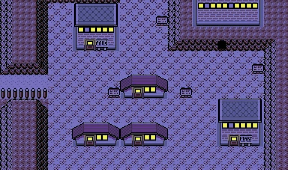 Image of Pokemon Lavender Town Playmat