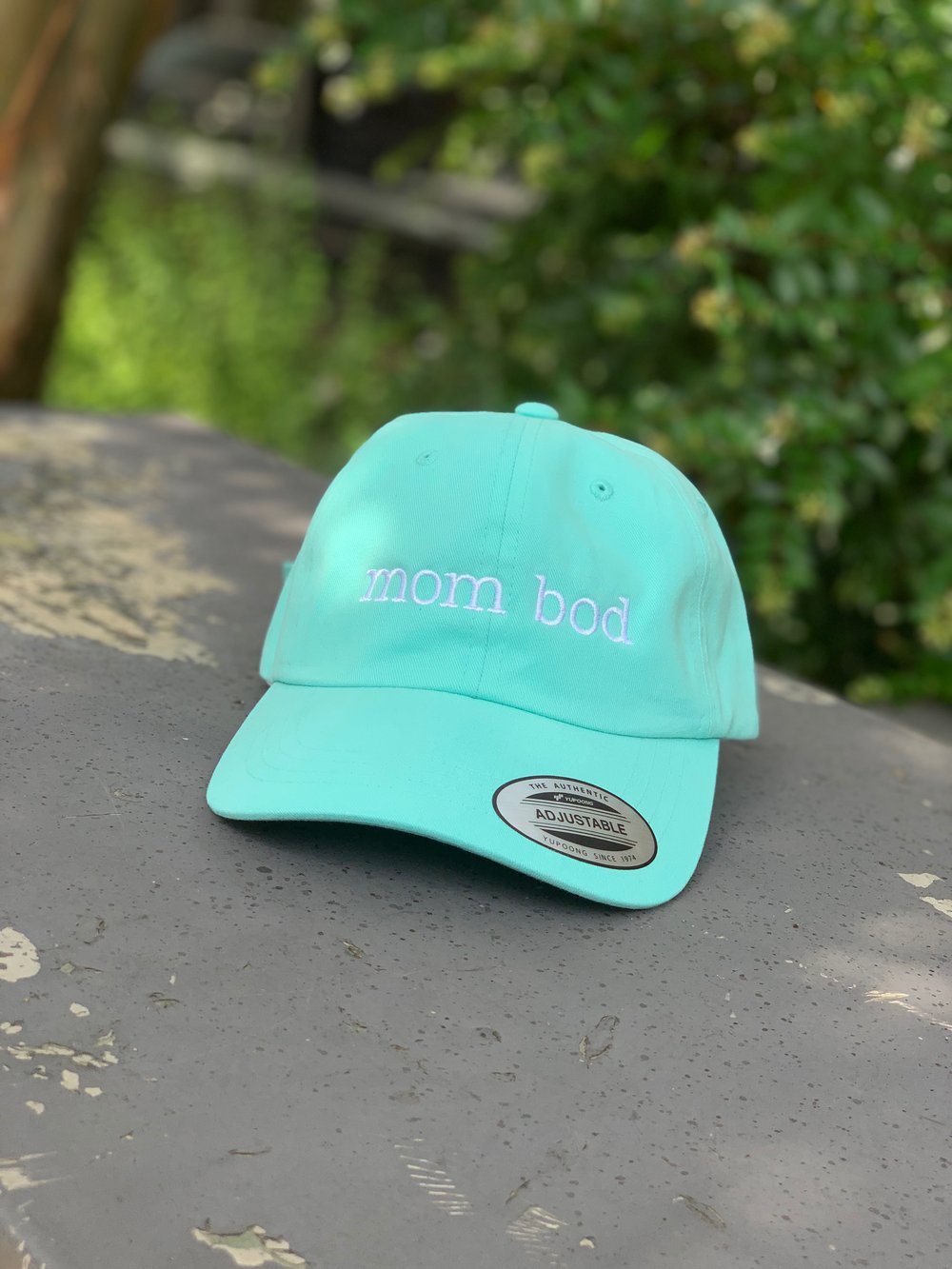 Mom Bod Hat Teal