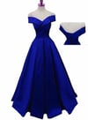 Beautiful Long Handmade Party Dress 2019, Off the Shoulder Formal Dress