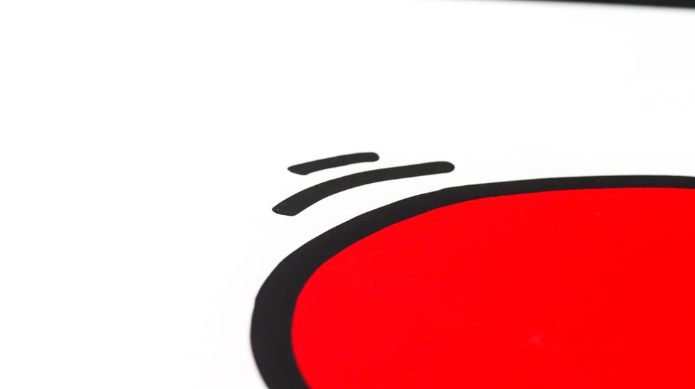 Image of 'Love Found' - Hand signed screen print by Haser