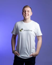 Image 2 of Bee Positive T-Shirt