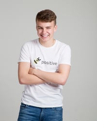 Image 4 of Bee Positive T-Shirt