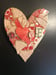 Image of Red & White Love Heart Mosaic