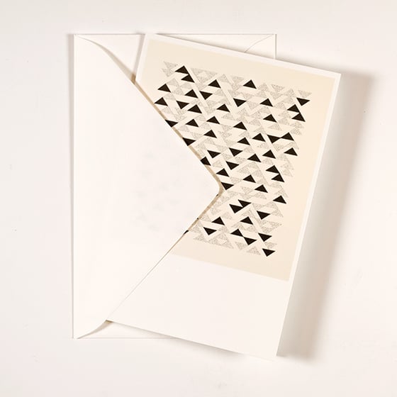 Image of Anni Albers Folded Card #1   