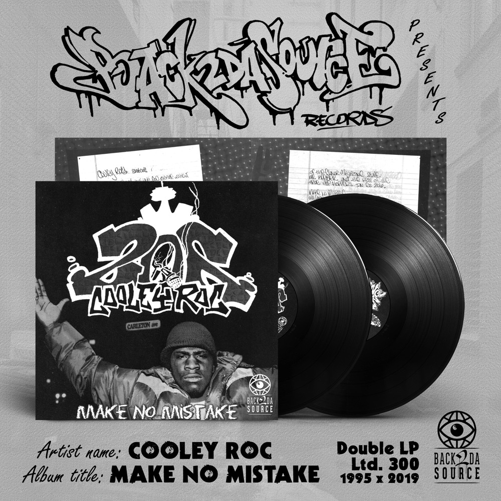 Image of Cooley Roc - Make No Mistake (2xLP Album Gatefold + Insert) PRE ORDER