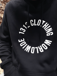 Image 2 of HOODIE 1312 WORLDWIDE BLACK