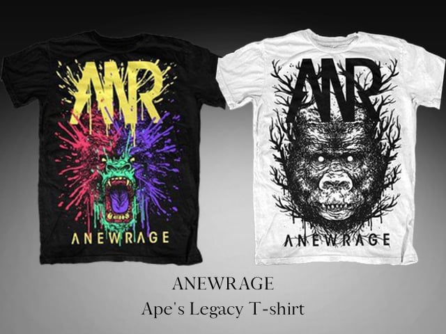 Image of Ape's Legacy T-shirt (Black/White)