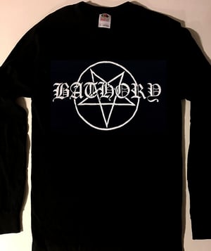 Image of Bathory " Pentagram "  Longsleeve T-shirt