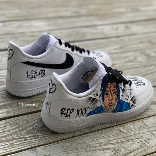 Image of XXXTENTACION Custom AF1s 