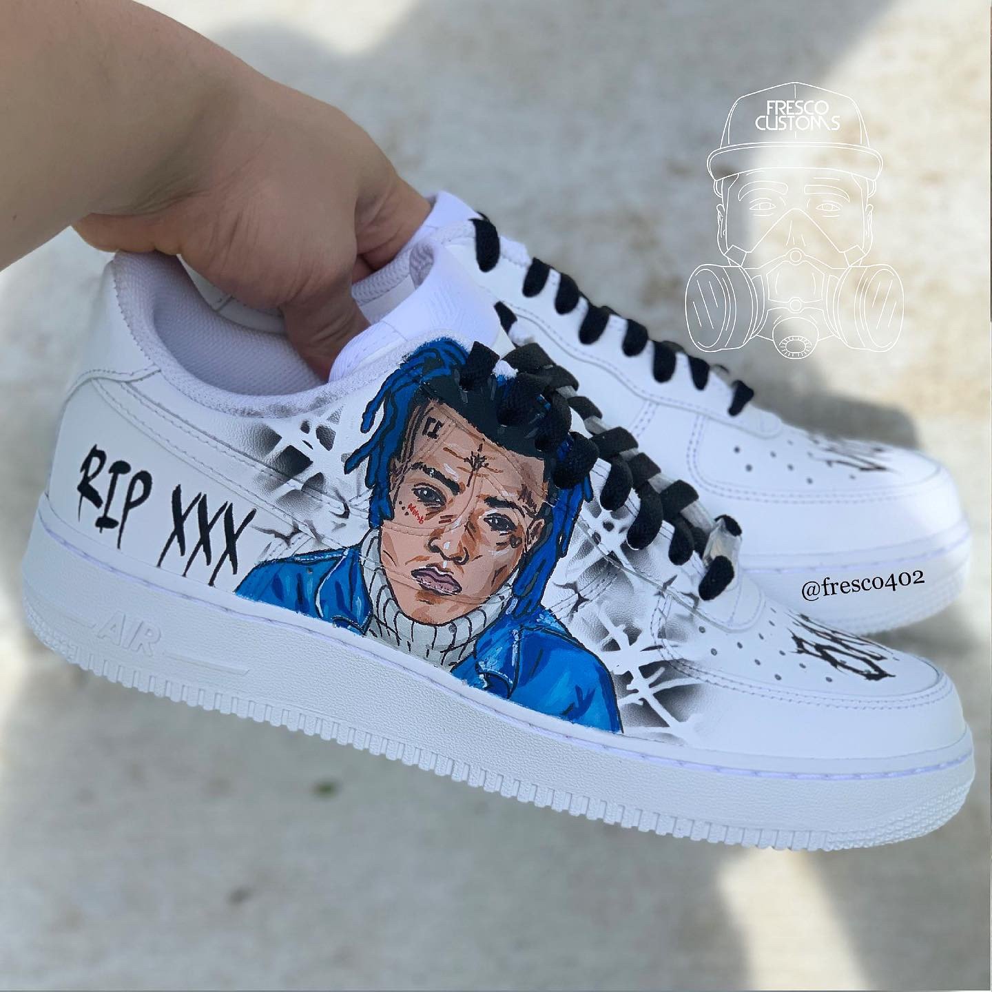 Air force discount 1 custom xxxtentacion