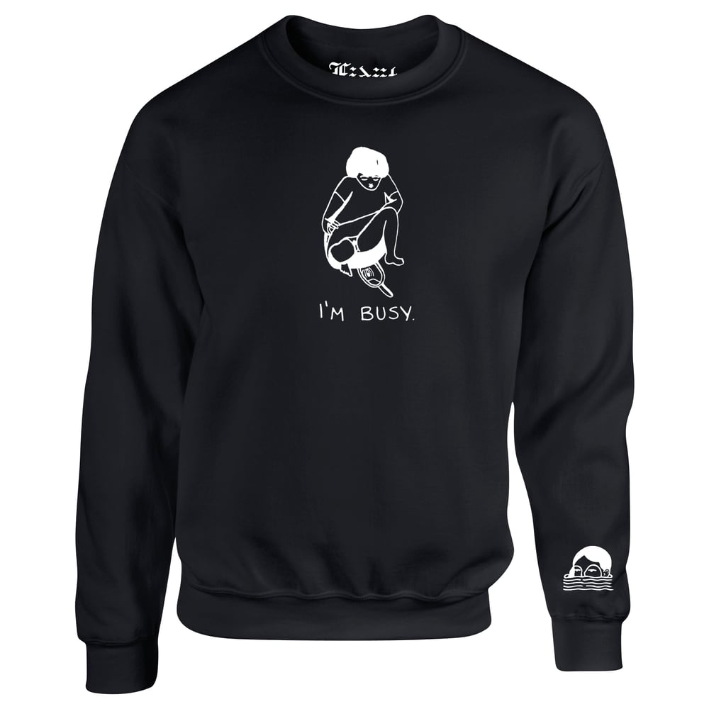 Image of I’M BUSY LONGSLEEVE TEE