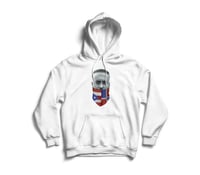 Adult White "BoDegA's WaY" Hoodie