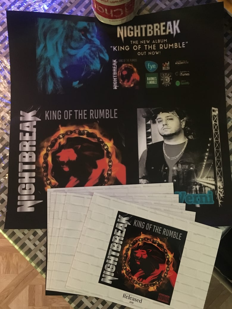 Image of king of the rumble promo  poster 2019