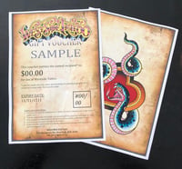 Westside Tattoo Mermaid Beach Gift Voucher (via Aus Post) : all amounts from $50