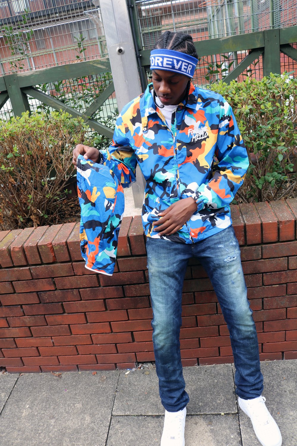 Image of Camouflage - Detachable Hooded Jacket