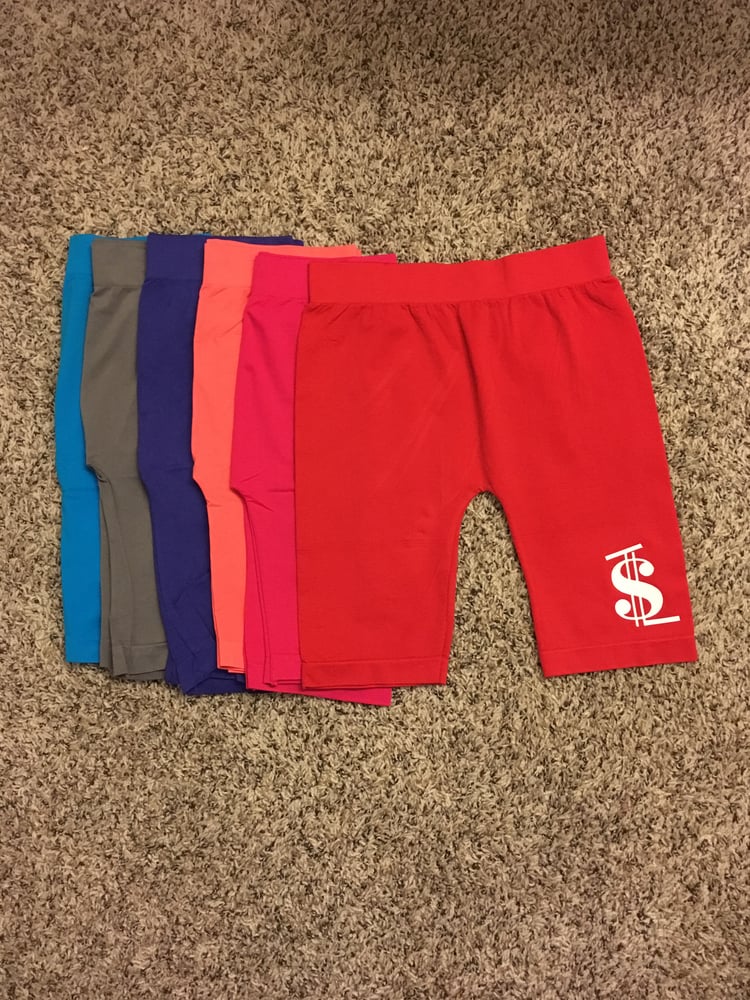 Image of In hustle we trust wmns biker shorts