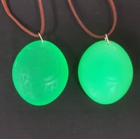 Image 1 of Moana Heart Of Te Fiti, luminous or glow in the dark Pendant / Necklace