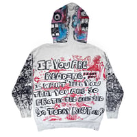Image 2 of internal //  ALL OVER HOODIE MEDIUM 