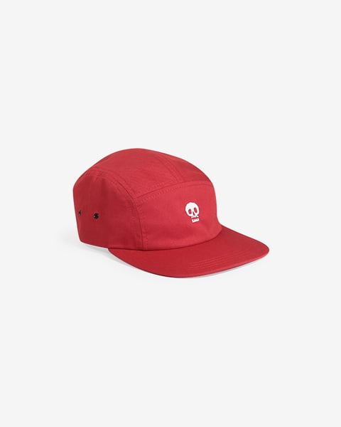Image of Mixed Media Five Panel · Red